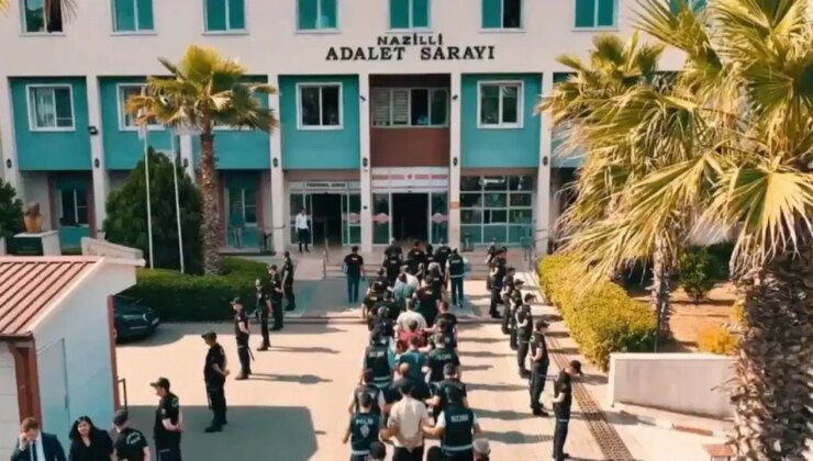 Nazilli’de mekan ve araç kurşunlayan suç örgütüne operasyon