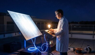 Ne güneş ne rüzgar gerekiyor: Geceleri elektrik üreten panel yaptılar