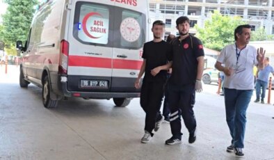 Sınav sırasında rahatsızlandı, hastaneye kaldırıldı