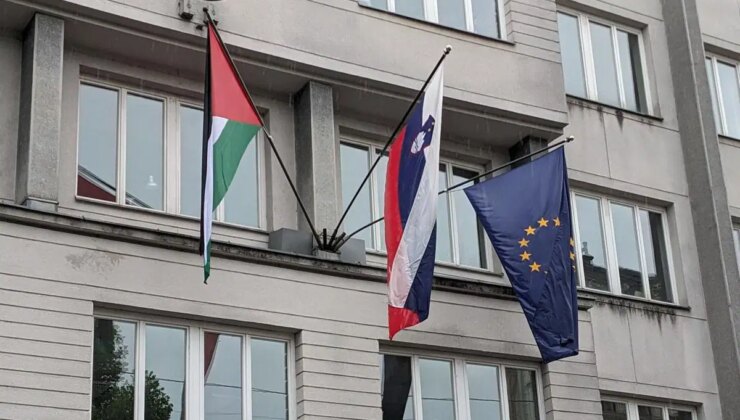 Slovenya’da yeni hükümetin ilk icraatı: Filistin bayrağı indirildi