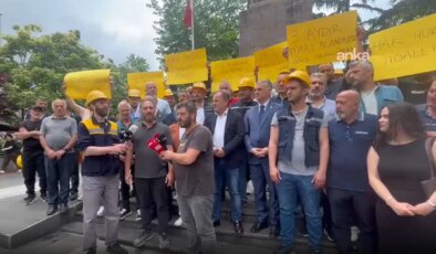 Trabzon’da maden işçilerinden eylem: ‘Dayanacak gücümüz kalmadı’
