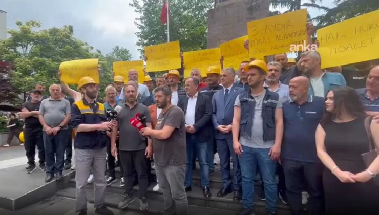 Trabzon’da maden işçilerinden eylem: ‘Dayanacak gücümüz kalmadı’