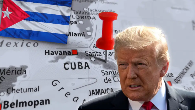 Trump’tan Küba’ya müdahale sinyali: İran’dan dönüşte kısa bir mola vereceğiz