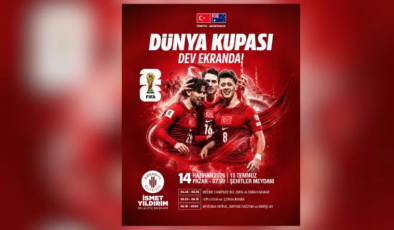 Ümraniye Belediyesi’nden namazlı, dualı milli maç etkinliği