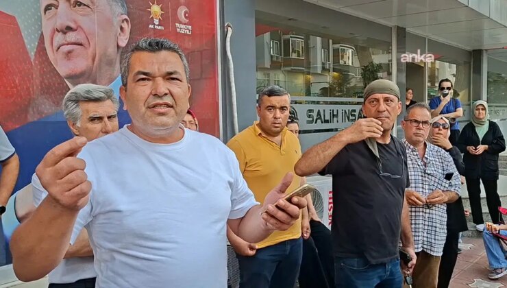 Yıkım kararı verilmişti: Osmaniye’de AKP İl Başkanlığı önünde eylem