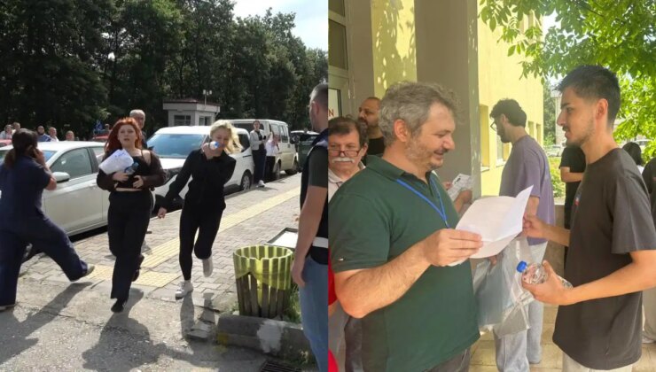 YKS’ye kimi saniyelerle yetişti, kimi kapıda kaldı
