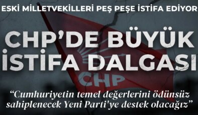 280 eski milletvekili CHP’den istifa etti: ‘Cumhuriyetin temel değerlerini ödünsüz sahiplenecek Yeni Parti’ye destek olacağız’