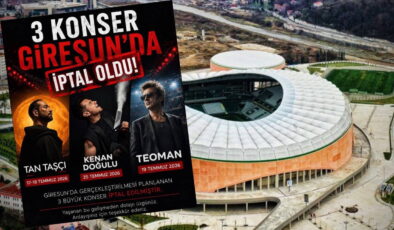 35 bin bilet satıldı, konserler son anda iptal edildi: Giresunspor’a izin engeli