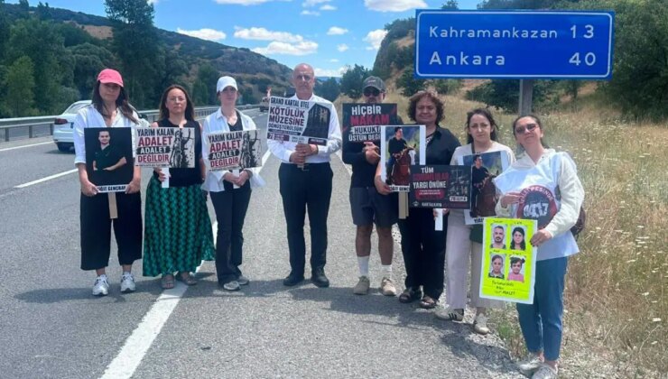78 can için Adalet Yürüyüşü’nde 5. gün: ‘Adalet istiyoruz’