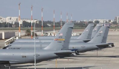 ABD’nin İsrail’e sevkiyatı devam ediyor: Son 24 saatte 14 yakıt ikmal uçağı gönderildi