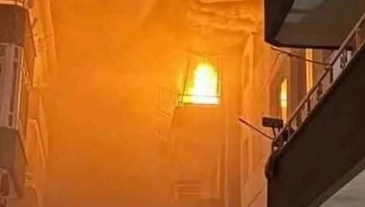 Ankara’da bir şahıs evini ateşe verdi