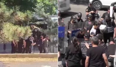 Ankara’da NATO protestosuna polis müdahalesi: Gözaltılar var!