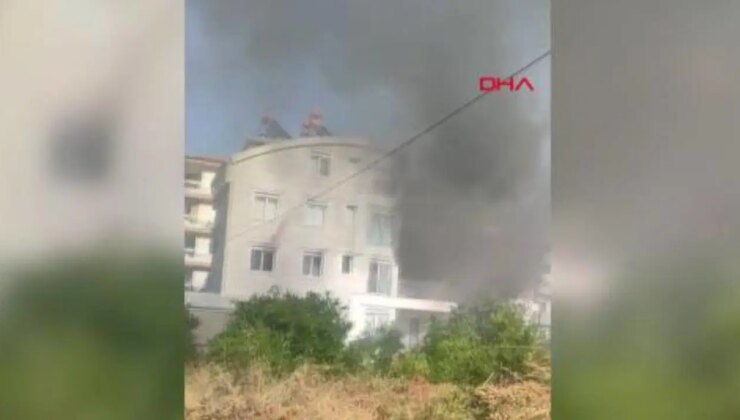 Antalya’da apartmanda yangın: Yurttaşlar tahliye edildi