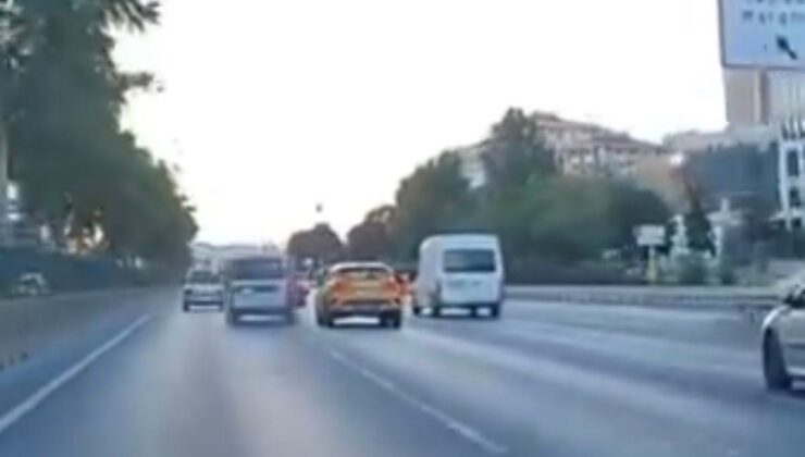 Ataşehir’de trafikte makas atan sürücüye 96 bin lira ceza; aracı trafikten men edildi