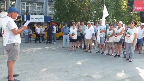 Balıkesir’de emeklilerden açıklanan maaş zammına tepki