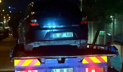 Başakşehir’de polisin nefes kesen kovalamacası kameraya yansıdı