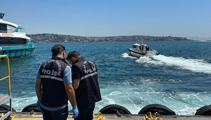 Beşiktaş’ta vapur yolcuları fark etti: Denizden kadın cesedi çıkarıldı