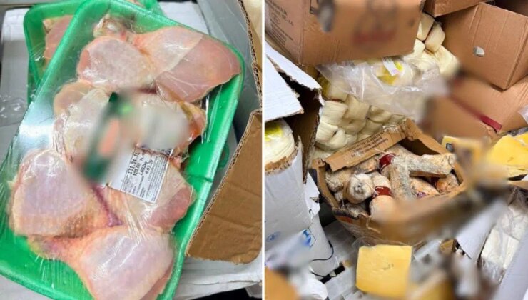Bodrum’da tarihi geçmiş 1,2 ton gıda ürününe el konuldu