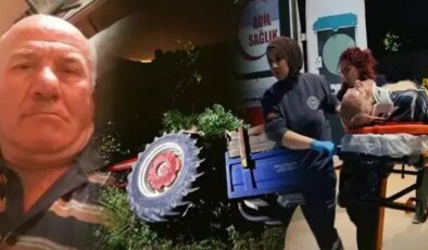 Bursa’da acı olay: 18 yıl sonra kardeşi gibi traktör kazasında öldü