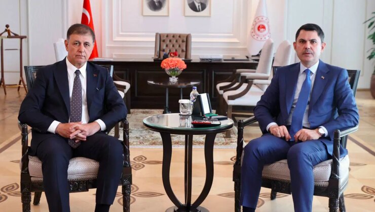 Cemil Tugay’dan Murat Kurum’a ziyaret