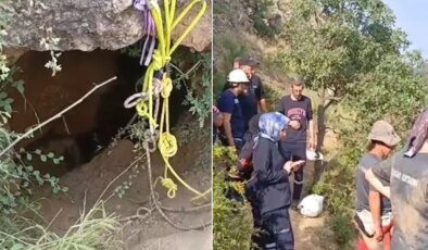 Cesedi mağarada bulundu: Yoğun metan gazından çıkarılamıyor