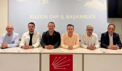 CHP Bilecik İlçe Başkanlarından Özgür Özel ve Ali Özdemir’e destek mesajı: ‘Örgüt iradesinin üzerinde hiçbir irade tanımıyoruz’