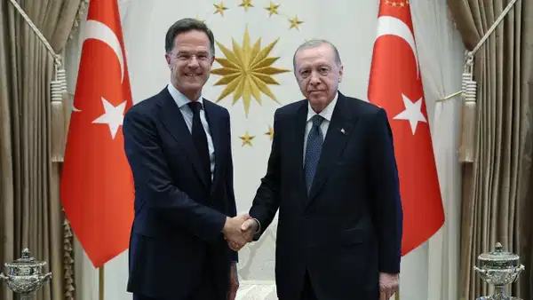 Erdoğan, NATO Genel Sekreteri Rutte ile görüştü