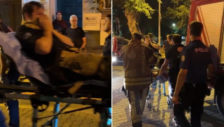 Fatih’te 4 katlı binada yangın: İtfaiye eri yaralandı