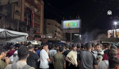 Gazze’de İspanya’nın Dünya Kupası zaferi kutlandı