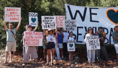 Geyikbayırı’ndan ortak çağrı: ‘Doğa güzel kalsın, enerji yer altına’