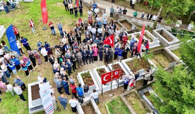 Giresun’da 15 Temmuz şehidi İsmail Kefal kabri başında anıldı