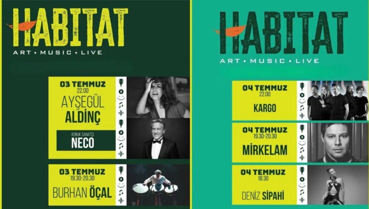 HABITAT’ta kültür sanat sezonu başlıyor