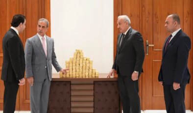 Irak’ta dev yolsuzluk operasyonu: 375 kilo altına el konuldu