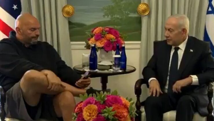 İsrail yanlısı ABD’li senatör görüşmede Netanyahu’nun yüzüne bile bakmadı