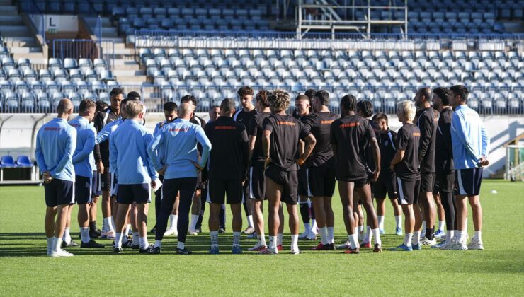 İstanbul Başakşehir, Inter Turku maçının hazırlıklarını tamamladı