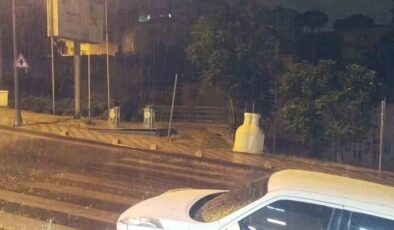 İstanbul’da beklenen yağış başladı