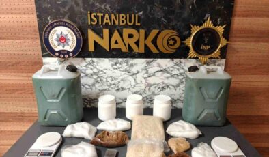 İstanbul’da uyuşturucu operasyonu: 49 kilo uyuşturucu ele geçirildi
