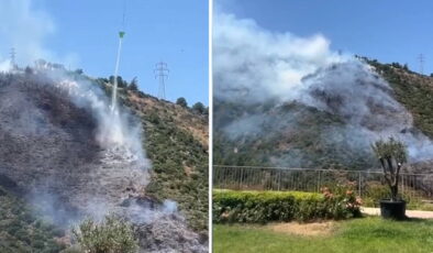 İzmir Narlıdere’de orman yangını: Ekipler sevk edildi!