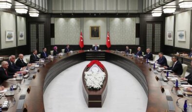 Kabine Toplantısı bugün mü, saat kaçta? Kabine gündeminde neler var?
