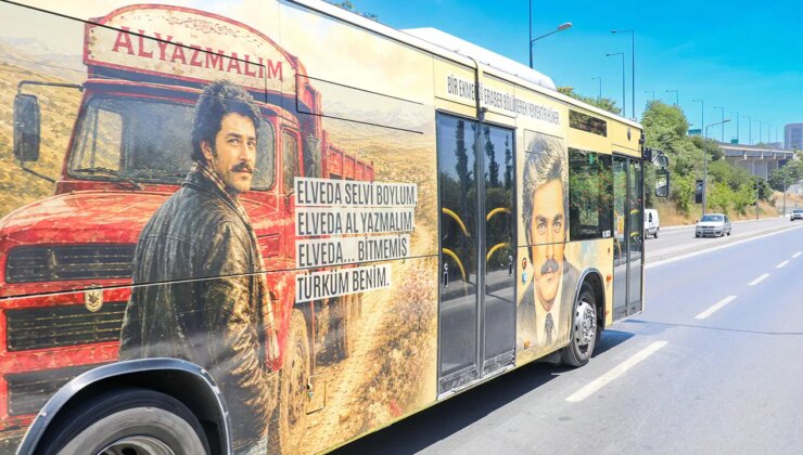 Kadir İnanır’ın hatırası için özel İETT otobüsü