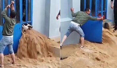 Kastamonu’da şiddetli sağanak: Çay taştı, ev ve işyerlerini su bastı