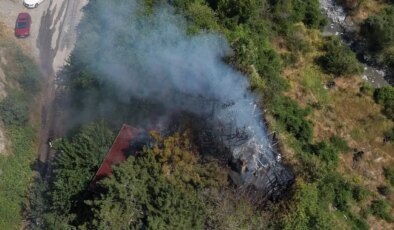Kastamonu’da yangın: Kır restoranı kullanılamaz hale geldi