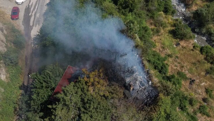 Kastamonu’da yangın: Kır restoranı kullanılamaz hale geldi