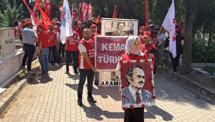Katledilişinin 46’ncı yılı: DİSK’in unutulmaz genel başkanı Kemal Türkler anıldı