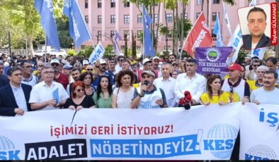 KESK, KHK ile ihraç edilen üyelerine adalet istedi: ’10 yıl önce çalınan ekmeğimizin nöbetini tutuyoruz’