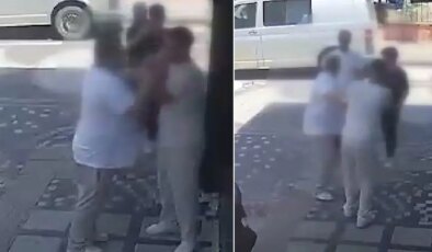 Kuaför, 12 yaşındaki çırağını sokak ortasında darbetti