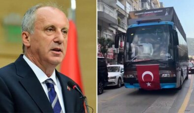 Muharrem İnce’den ‘otobüs’ iddiasına yanıt