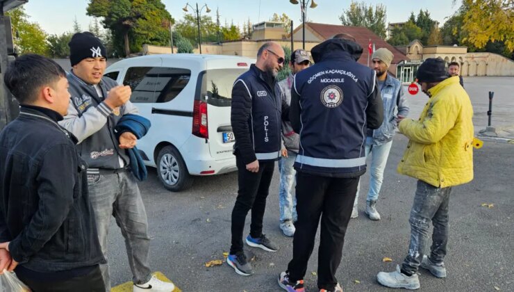 Nevşehir’de ‘kaçak göçmen’ operasyonu: 25 kişi yakalandı