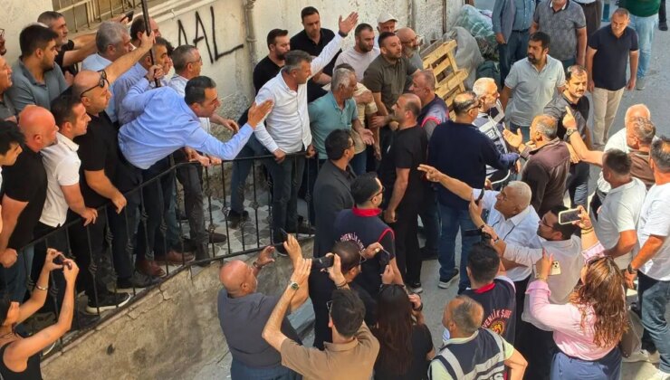 Niğde’de butlancı ekibin atadığı heyet kapı dışarı edildi, il binasına girişi engellendi