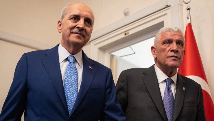 Numan Kurtulmuş, Müsavat Dervişoğlu ile görüştü: Gündem ‘çerçeve yasa’